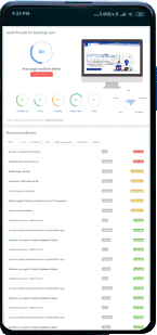 Aperçu d'un test SEO gratuit