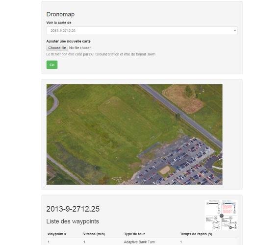 Application d'analyse de trajets